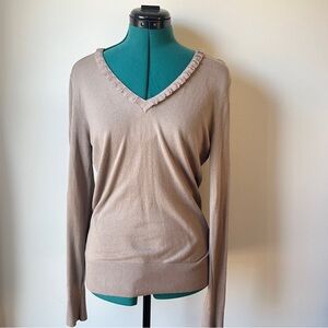 Banana Republic tan sweater
